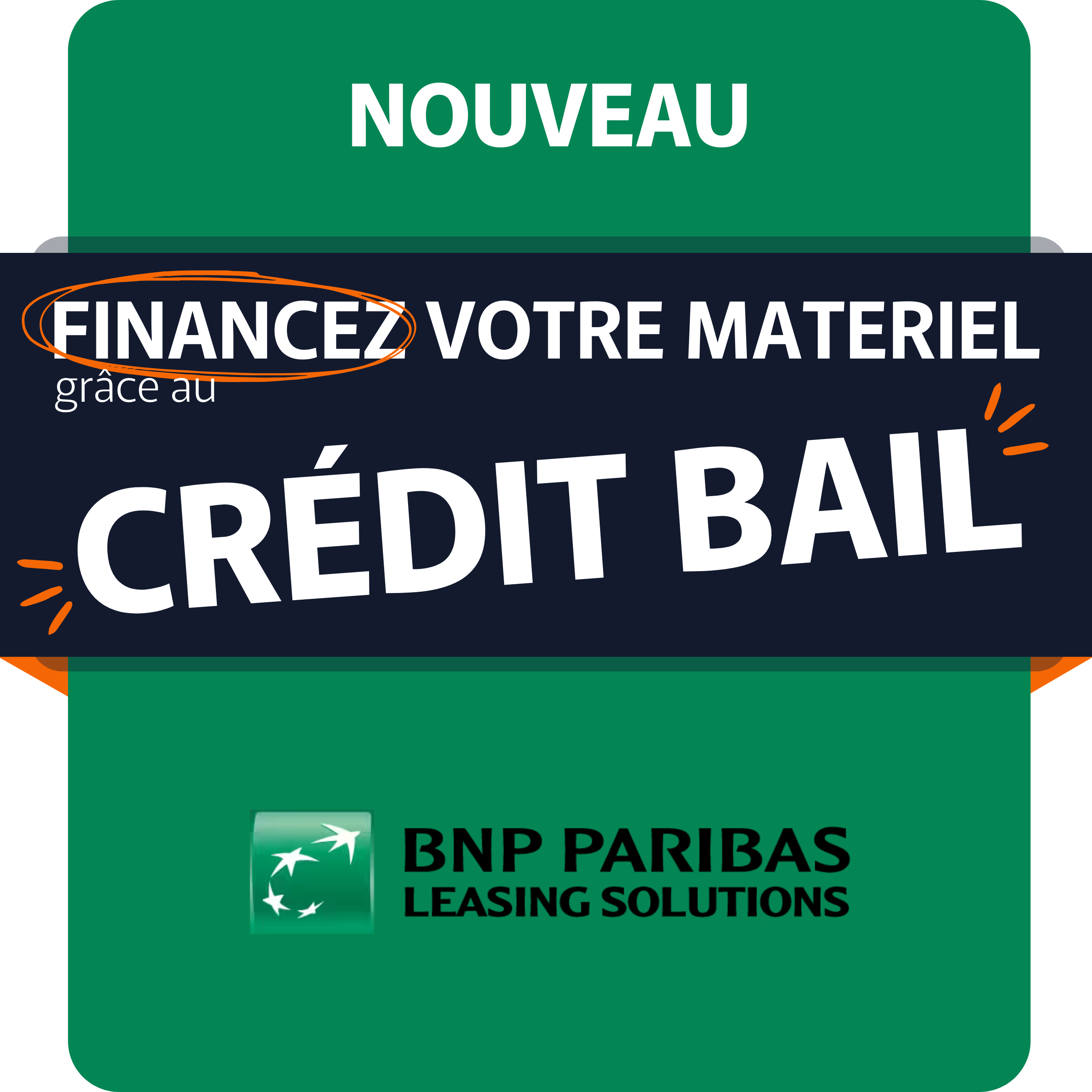 Nouveau partenariat BNP PARIBAS